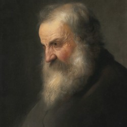 Side portrait of a man
